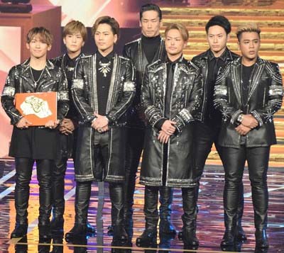 2年連続でレコード大賞受賞した三代目J Soul Brothers from EXILE TRIBE