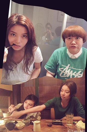 森カンナ、吉高由里子、ハリセンボン・近藤春菜の女子会写真