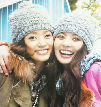 ベッキーと上戸彩