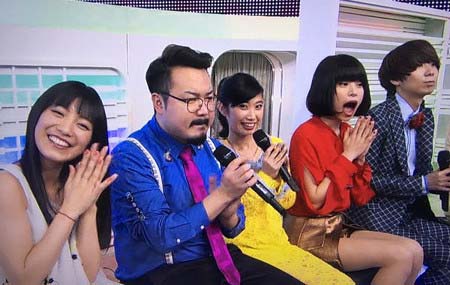 ミュージックステーションでゲスの極み乙女・川谷絵音とmiwaが写ったシーン