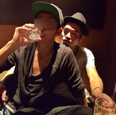 高橋大輔と元カレ?のツーショット写真3枚目