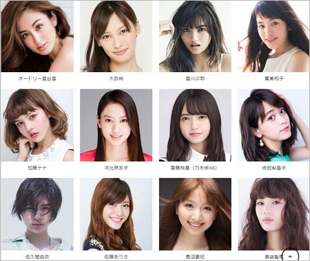 第22回 東京ガールズコレクション 2016 SPRING/SUMMER出演モデル