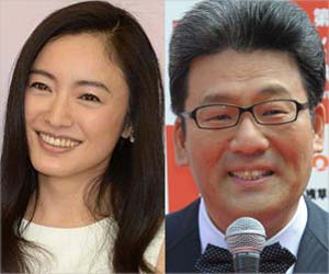 仲間由紀恵と軽部真一アナウンサー