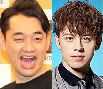 バナナマンの設楽統とウエンツ瑛士