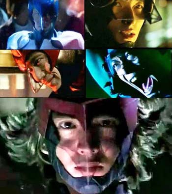 SMAPのメンバーによる実写版『ガッチャマン』の画像