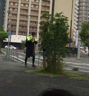 スマップの中居正広？が熊本でタバコポイ捨て疑惑の写真