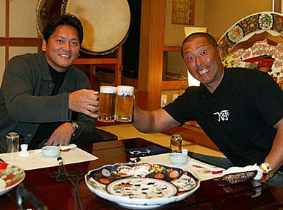 2006年撮影の佐々木主浩と清原和博のツーショット