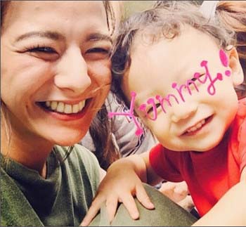 スザンヌと息子のおーちゃん