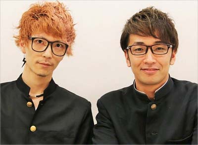 エグスプロージョンのおばらよしおとまちゃあき