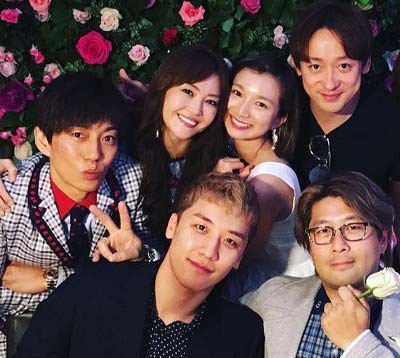 青山光司、観月ありさ、BIGBANGのV.I、芹那