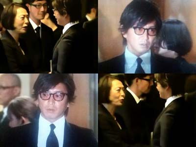 蜷川幸雄の通夜に参列した木村拓哉