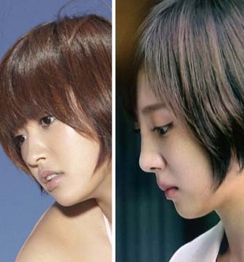 『99.9』に出演し、顔が変わったと整形疑惑が浮上している夏菜の最新画像と過去の画像(横顔)を比較