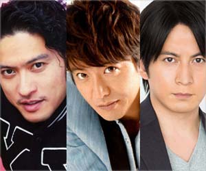 TOKIOの長瀬智也、SMAPの木村拓哉、V6の岡田准一