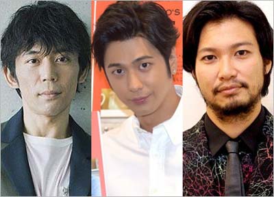 岡田義徳、速水もこみち、青木崇高