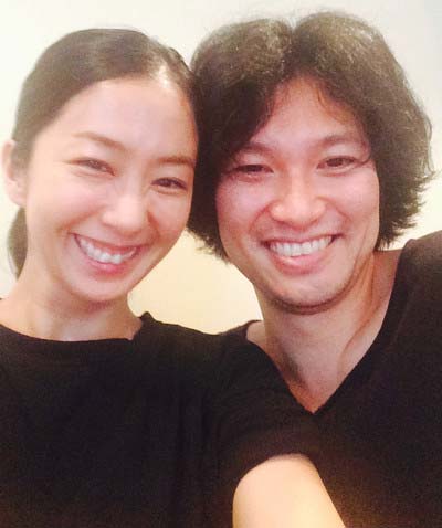 優香と青木崇高のツーショット写真