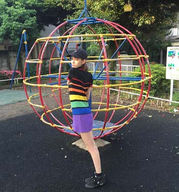 水原希子が野村周平の自宅付近の公園で撮影した写真