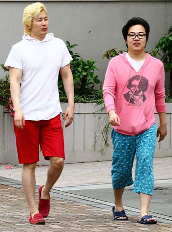 メイプル超合金のカズレーザーと『フカミドリ』のツッコミ・矢巻駿