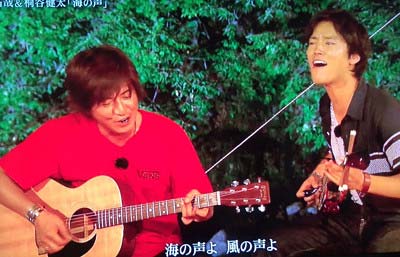 木村拓哉と桐谷健太が海の声をセッション