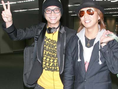 香取慎吾と木村拓哉のツーショット