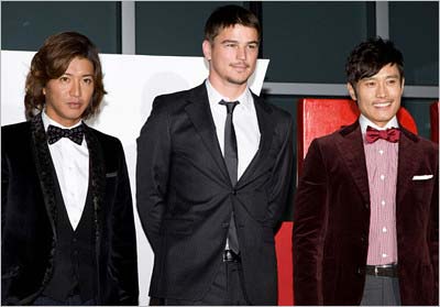 木村拓哉、ジョシュ・ハートネット、イ・ビョンホン