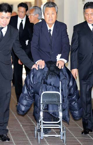 2月に撮影された梅宮辰夫の写真