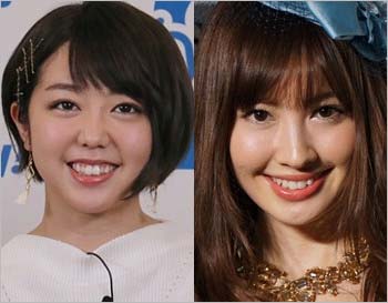 峯岸みなみと小嶋陽菜