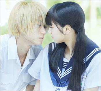 映画『溺れるナイフ』で共演の菅田将暉と小松菜奈