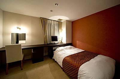 前橋ホテルサンカントのシングルルーム