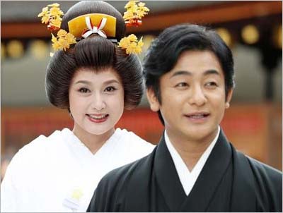 藤原紀香と片岡愛之助の挙式