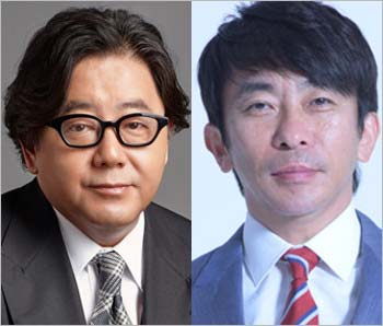 秋元康と松浦勝人社長