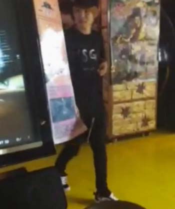 樋口裕太が大慶園内で撮影されたワンショット