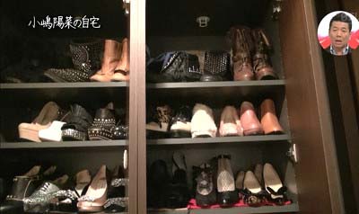 小嶋陽菜の自宅にある大量のサンダルや靴