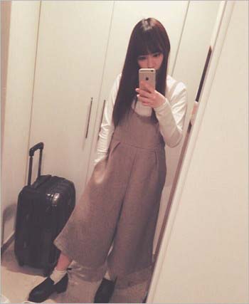 小笠原茉由の自宅の玄関