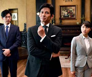 『IQ246～華麗なる事件簿～』出演のディーン・フジオカ、織田裕二、土屋太鳳