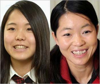 高梨沙羅選手とイモトアヤコ