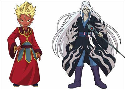 映画『妖怪ウォッチ』に登場するエンマ大王とぬらりひょん