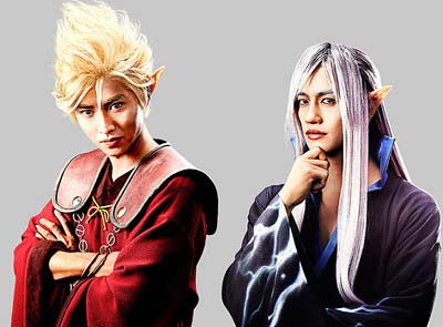 映画『妖怪ウォッチ』で実写版を演じている山﨑賢人と斎藤工