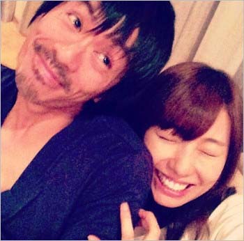 ネットに流出した森田剛と元彼女・美雪ありすのプライベートツーショット写真