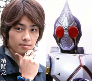 仮面ライダーブレイドで主演を務めた椿隆之