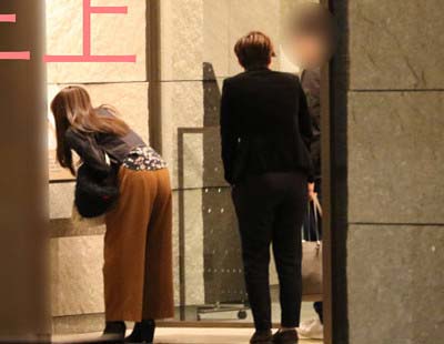 11月5日深夜、伊野尾慧のマンションを訪れた三上真奈アナ、男女2人