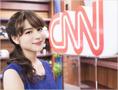 CNNサタデーナイトメインキャスターのジェイミー夏樹
