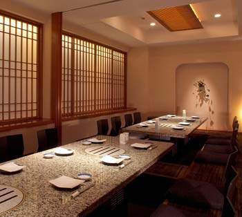 「炭火焼肉 An」2階の掘りごたつ個室