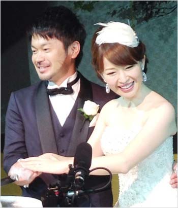 松丸友紀アナと新田康仁の披露宴で撮影の写真