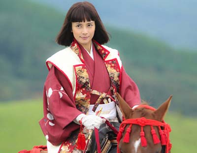 井伊直虎を演じる柴咲コウ