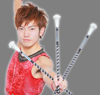 バトントワラーの渡辺翔史