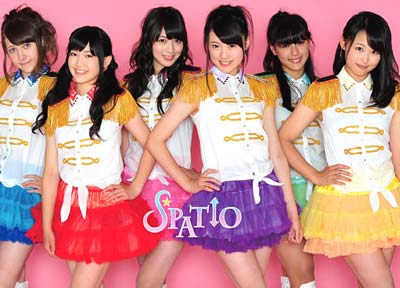 大分のご当地アイドルグループ『SPATIO』のメンバー
