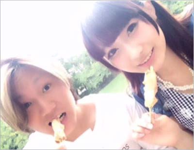 放課後ハートビート・HIWAと飛沫真鈴のツーショット2枚目