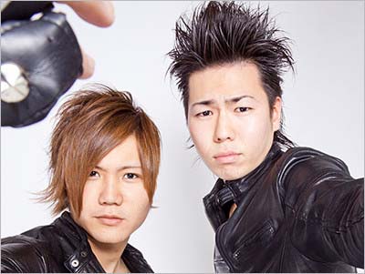 『ハイスクール浪漫組』時代のHIWAとブラザーヒロ