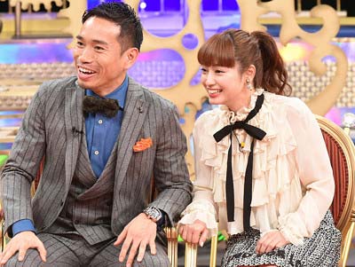 平愛梨と長友佑都選手のツーショット