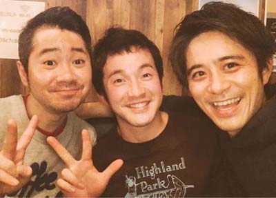 斉藤祥太、浅利陽介、小谷幸弘のスリーショット